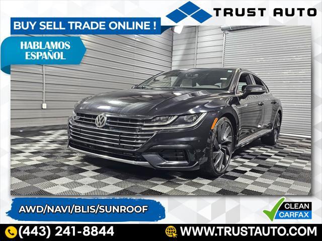 used 2019 Volkswagen Arteon car, priced at $18,495