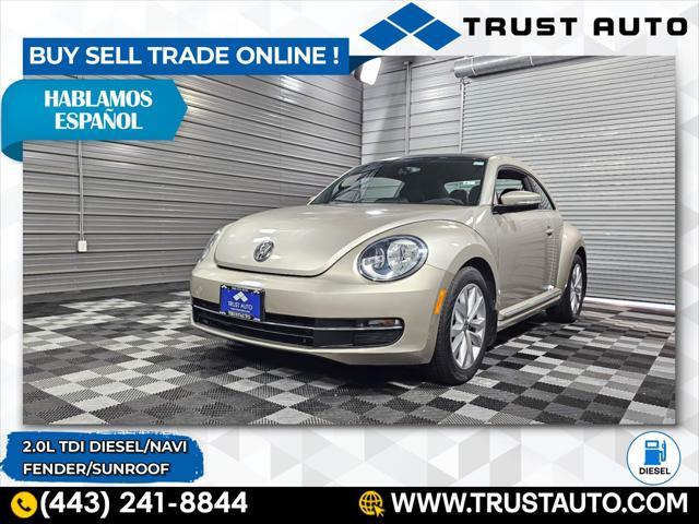 used 2014 Volkswagen Beetle car, priced at $16,495