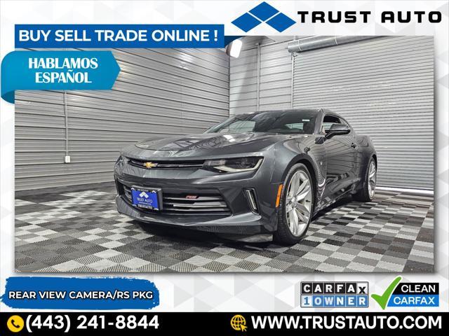 used 2018 Chevrolet Camaro car, priced at $21,795