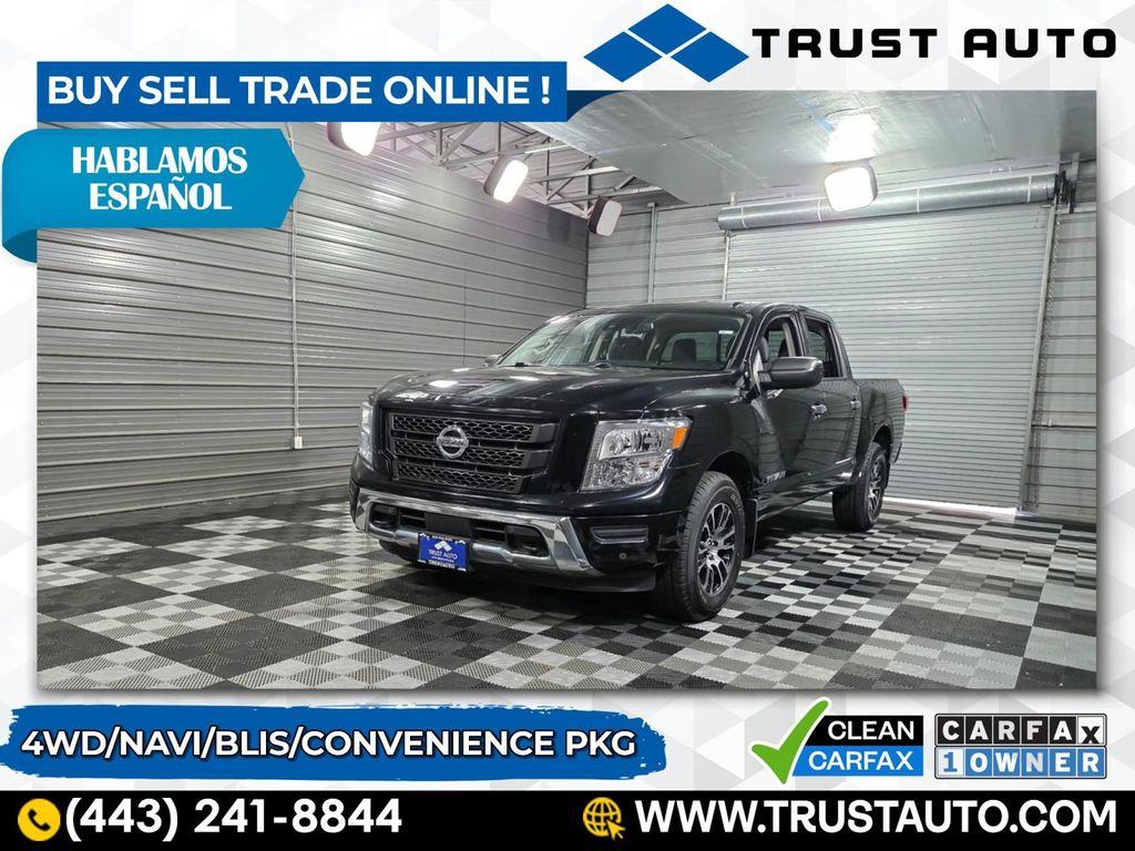 used 2021 Nissan Titan car, priced at $31,595