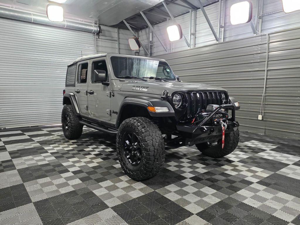 used 2021 Jeep Wrangler car, priced at $28,595