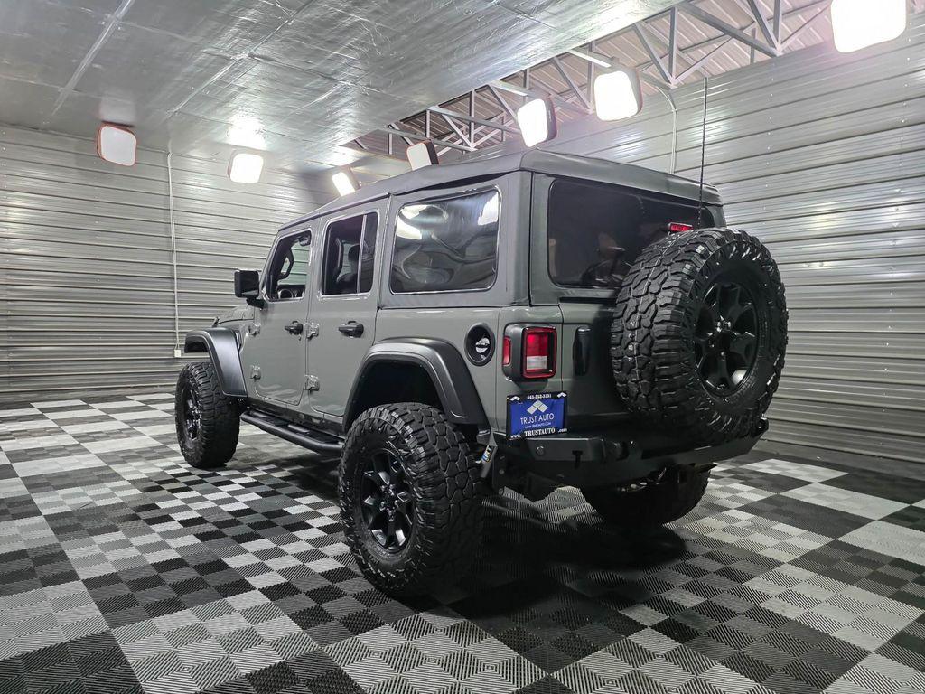 used 2021 Jeep Wrangler car, priced at $28,595