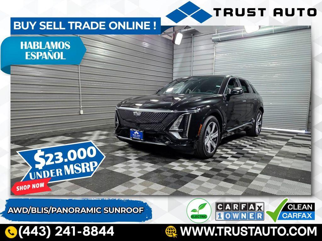 used 2024 Cadillac LYRIQ car, priced at $39,395