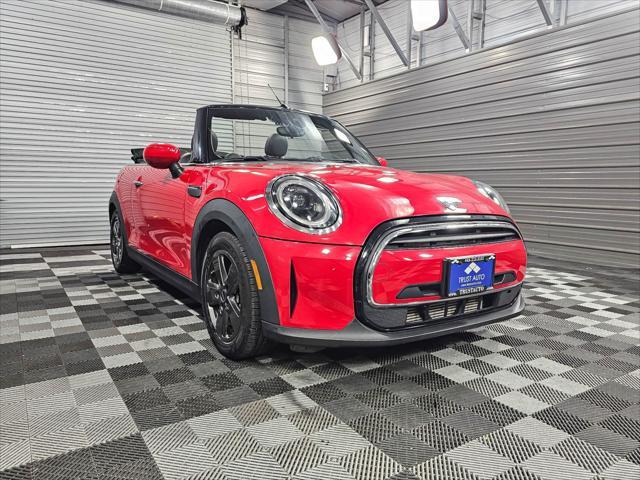 used 2022 MINI Convertible car, priced at $25,495