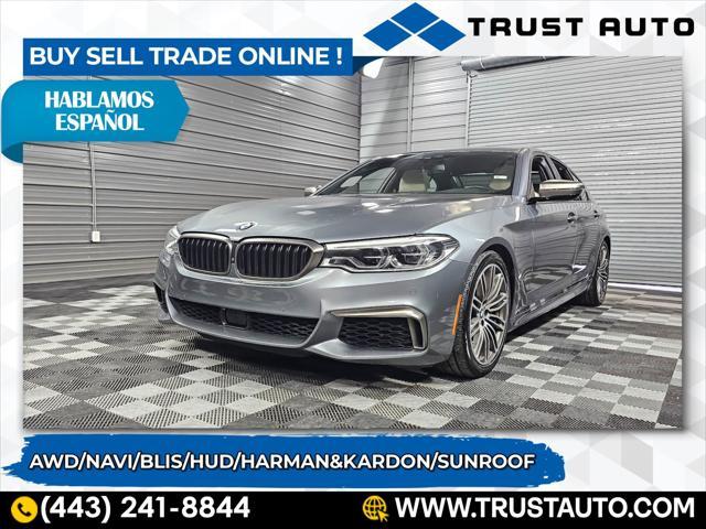 used 2018 BMW M550 car, priced at $31,995