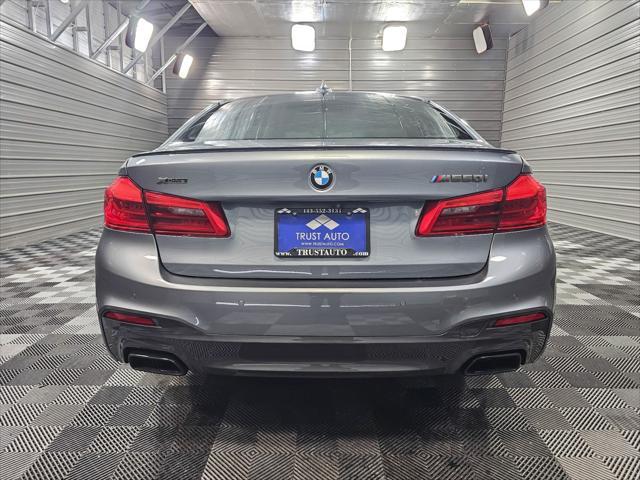 used 2018 BMW M550 car, priced at $31,995