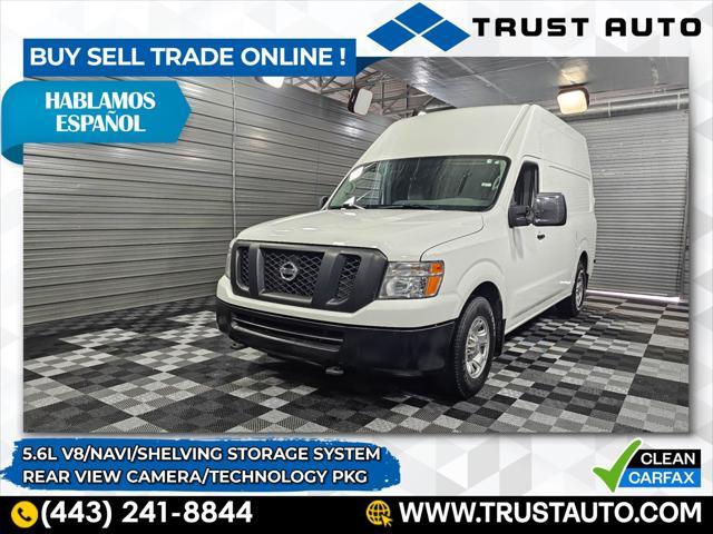 used 2016 Nissan NV Cargo NV3500 HD car, priced at $30,995