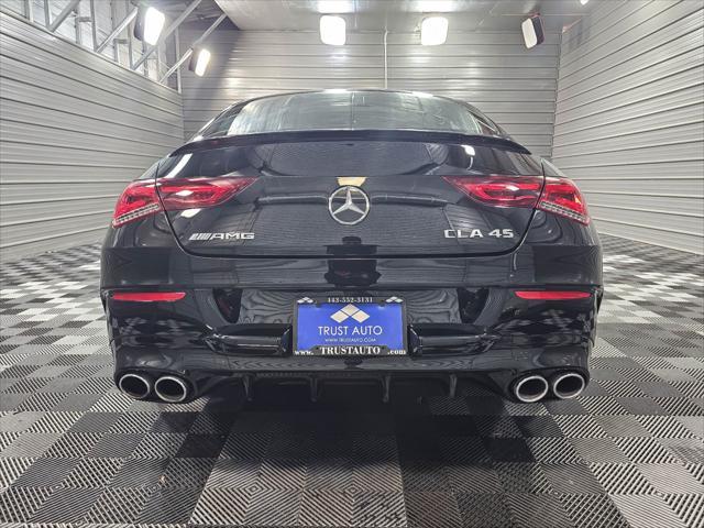 used 2022 Mercedes-Benz AMG CLA 45 car, priced at $47,995