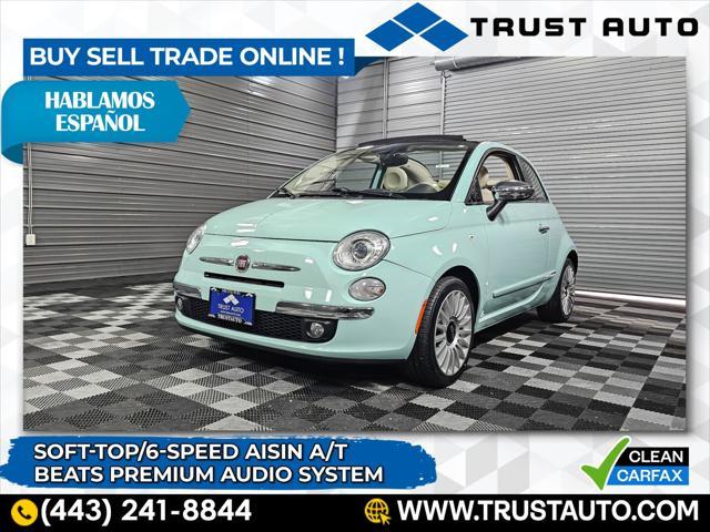 used 2017 FIAT 500 car, priced at $14,995