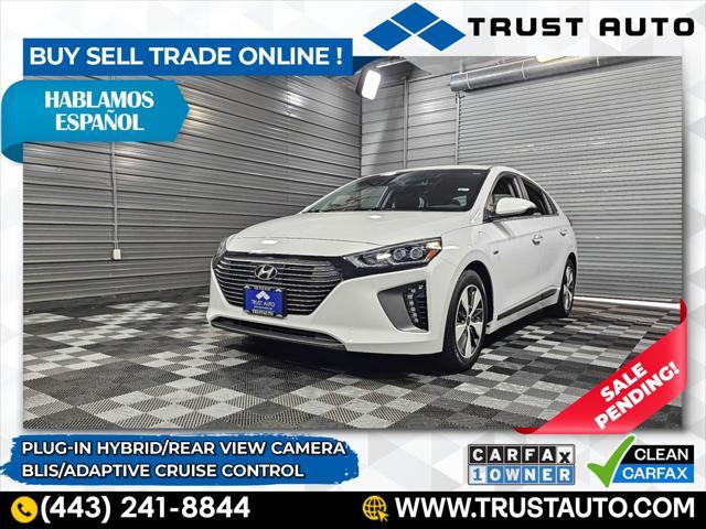 used 2019 Hyundai Ioniq Plug-In Hybrid car, priced at $21,895