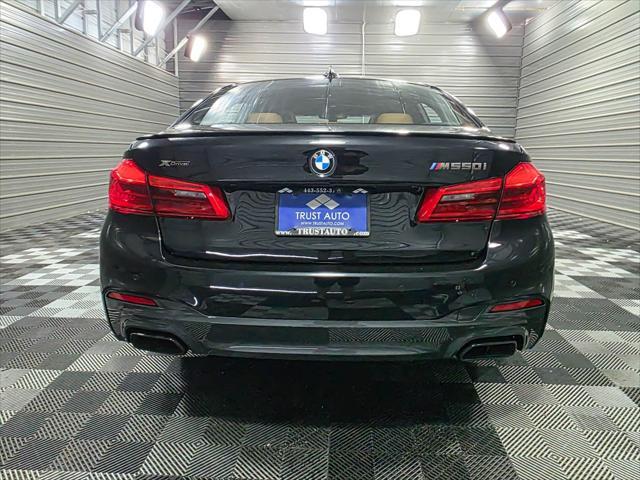 used 2018 BMW M550 car, priced at $38,795
