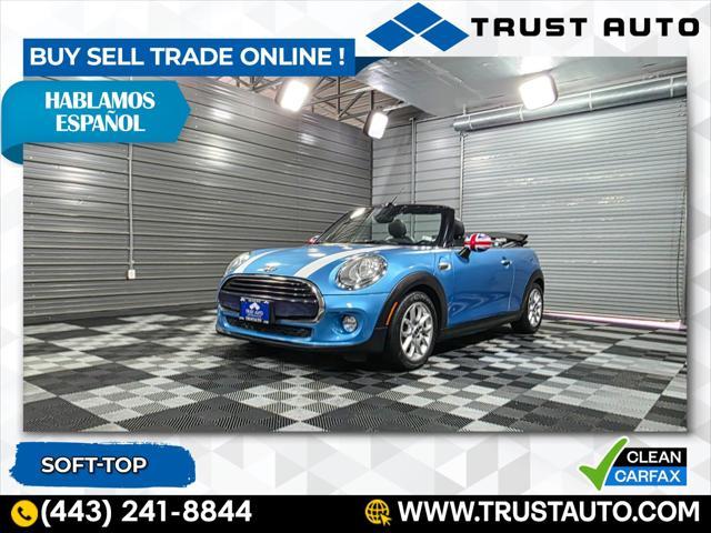 used 2017 MINI Convertible car, priced at $19,995