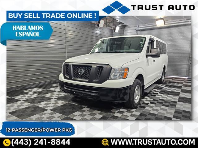 used 2017 Nissan NV Passenger NV3500 HD car, priced at $27,995