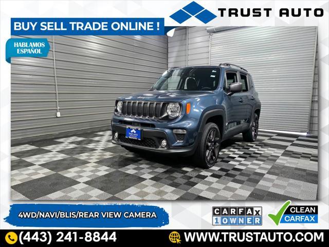 used 2021 Jeep Renegade car, priced at $20,495