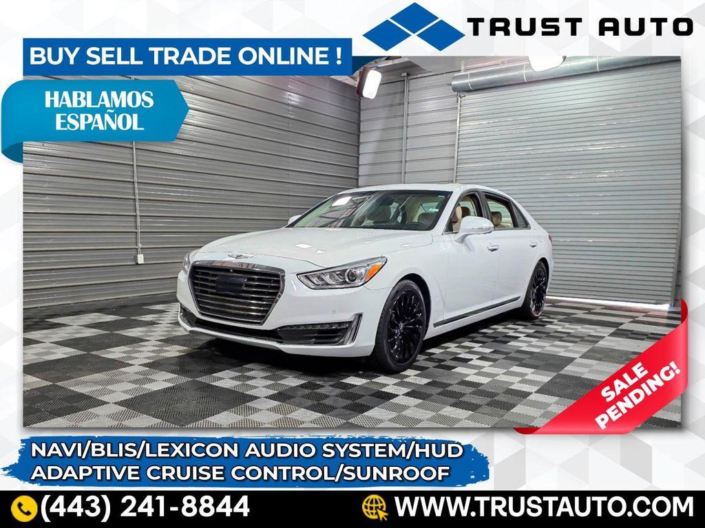 used 2017 Genesis G90 car, priced at $23,995