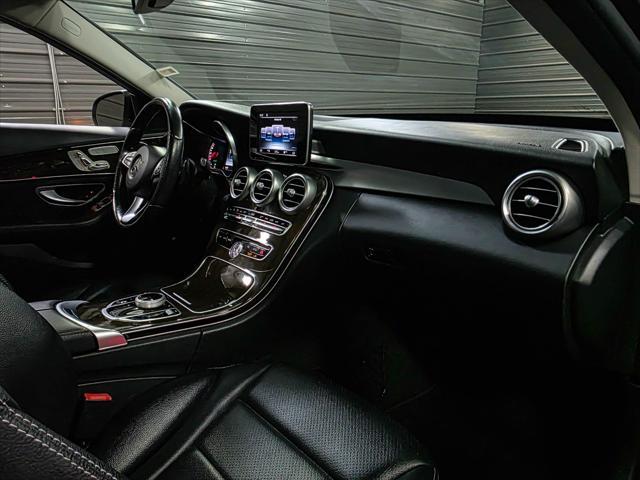used 2017 Mercedes-Benz C-Class car, priced at $18,195