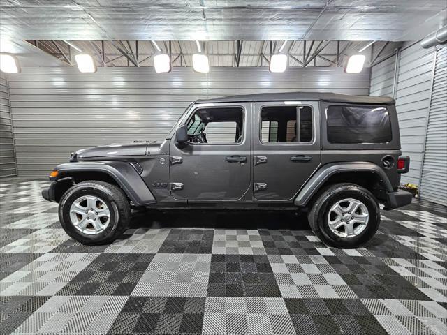 used 2022 Jeep Wrangler Unlimited car, priced at $30,495