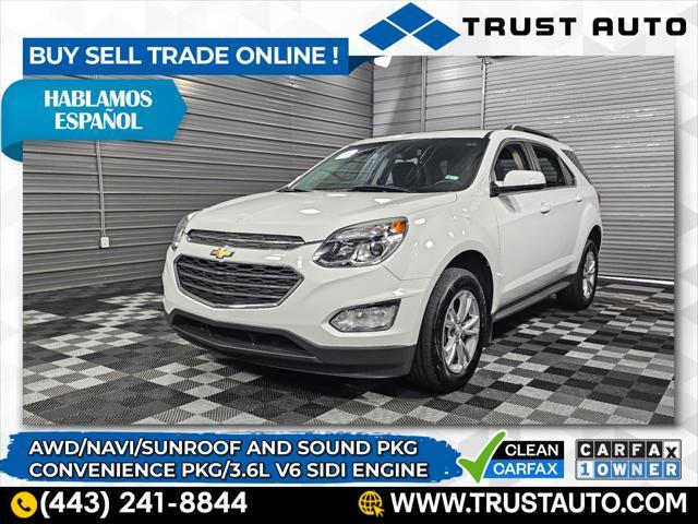 used 2017 Chevrolet Equinox car, priced at $16,095