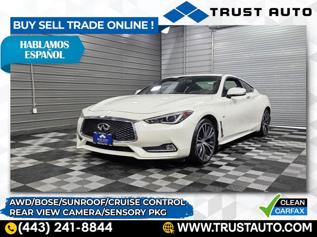 used 2018 INFINITI Q60 car, priced at $24,995