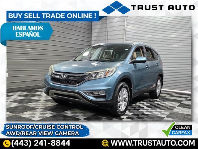 used 2015 Honda CR-V car, priced at $16,695