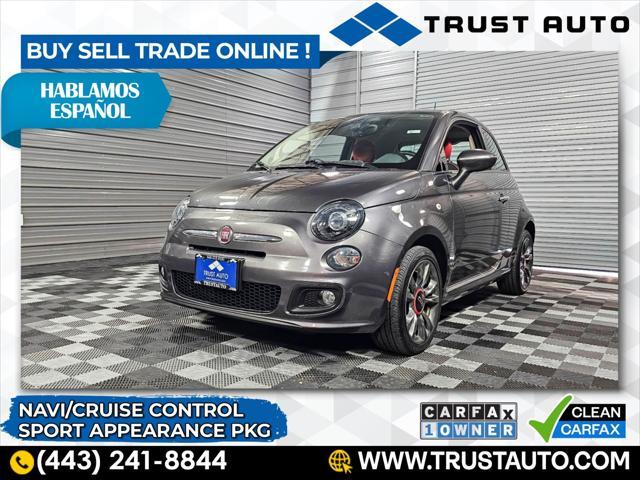 used 2017 FIAT 500 car, priced at $11,095