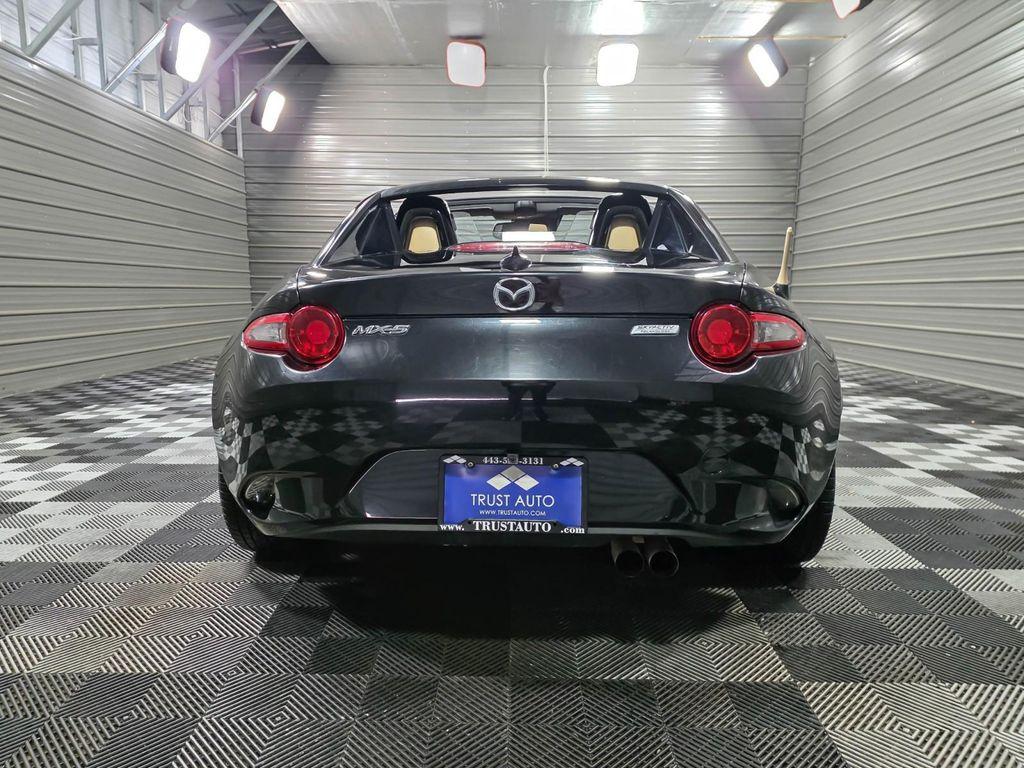 used 2017 Mazda MX-5 Miata RF car, priced at $21,695