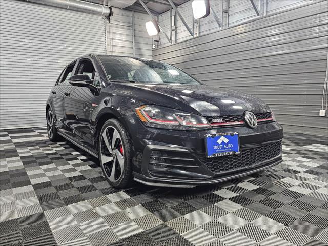 used 2018 Volkswagen Golf GTI car, priced at $19,495