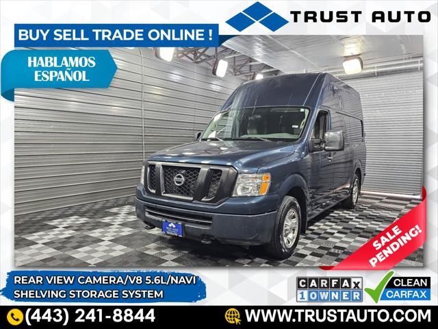 used 2019 Nissan NV Cargo NV2500 HD car, priced at $35,495