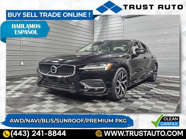 used 2019 Volvo S60 car, priced at $19,795