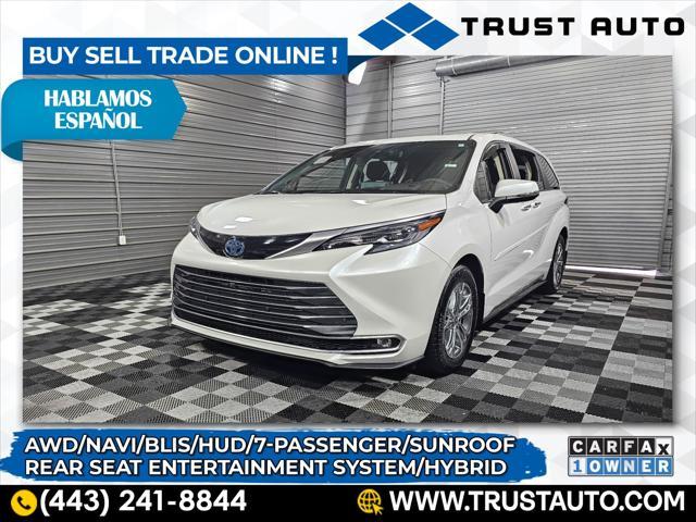 used 2024 Toyota Sienna car, priced at $57,995