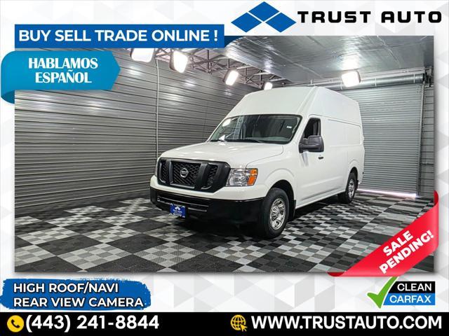 used 2021 Nissan NV Cargo NV2500 HD car, priced at $34,995
