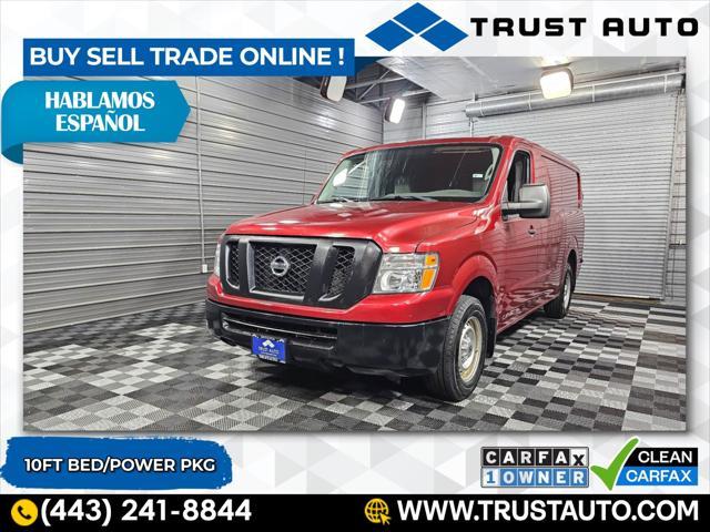 used 2016 Nissan NV Cargo NV2500 HD car, priced at $24,195