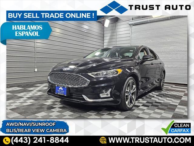 used 2020 Ford Fusion car, priced at $15,295