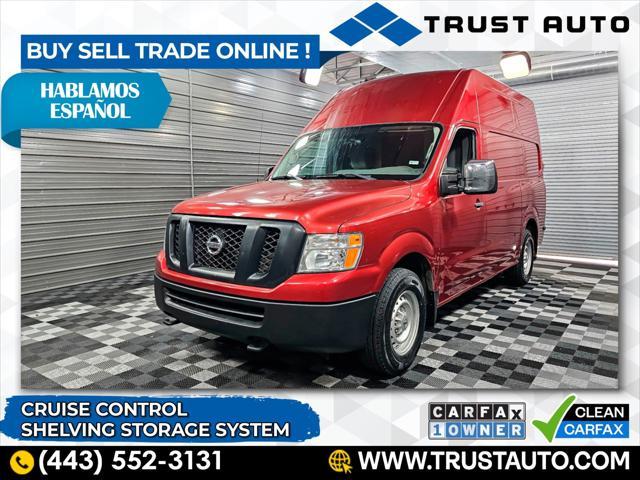 used 2016 Nissan NV Cargo NV3500 HD car, priced at $31,195