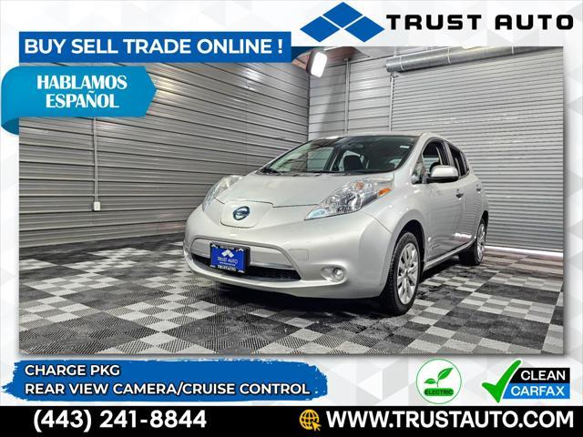 used 2015 Nissan Leaf car, priced at $5,995