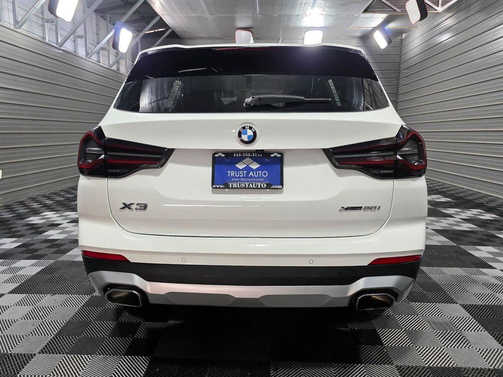 used 2022 BMW X3 car, priced at $28,095