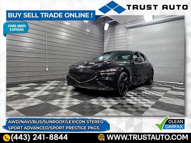used 2023 Genesis G70 car