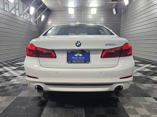 used 2018 BMW 530e car, priced at $25,995