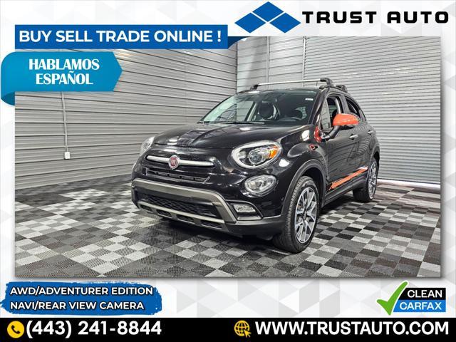 used 2018 FIAT 500X car, priced at $17,995