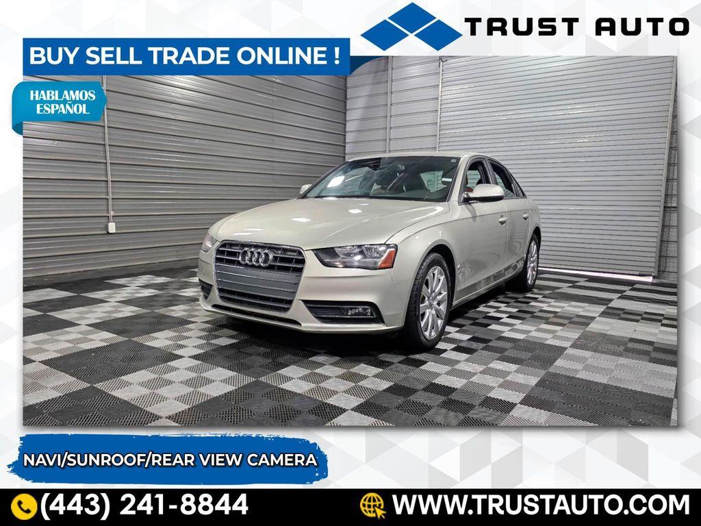 used 2014 Audi A4 car, priced at $10,995