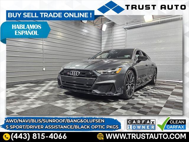 used 2020 Audi S7 car, priced at $47,595