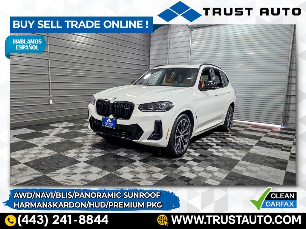 used 2022 BMW X3 car, priced at $42,495
