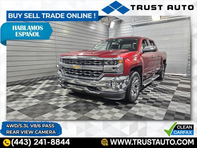 used 2017 Chevrolet Silverado 1500 car, priced at $32,795