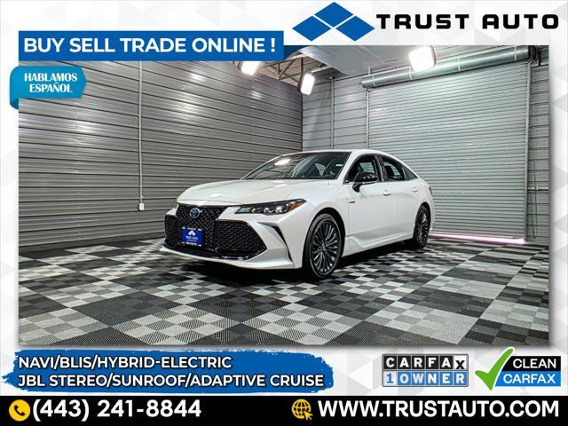 used 2021 Toyota Avalon Hybrid car, priced at $29,395
