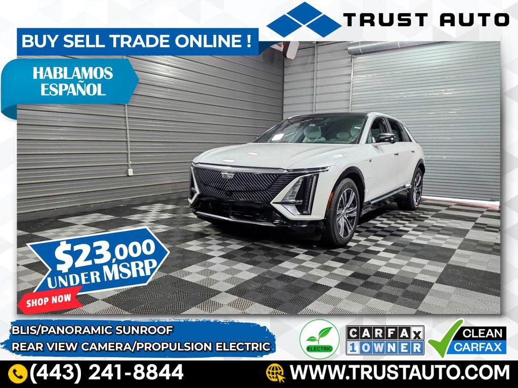 used 2024 Cadillac LYRIQ car, priced at $42,695
