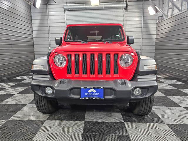 used 2022 Jeep Wrangler Unlimited car, priced at $29,995