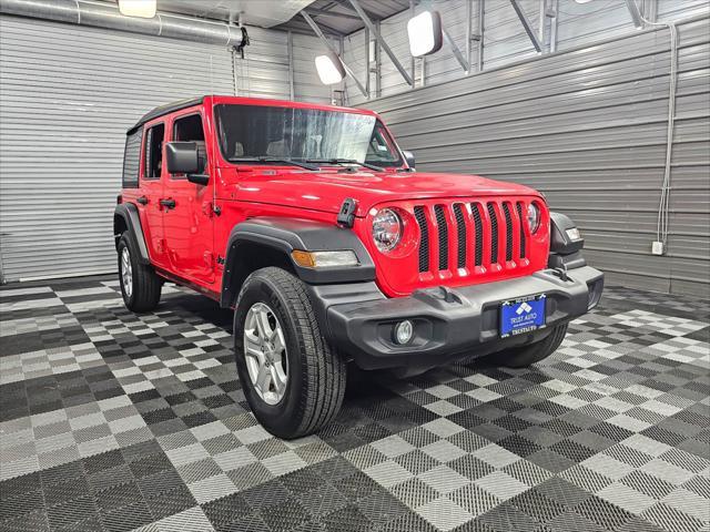 used 2022 Jeep Wrangler Unlimited car, priced at $29,995