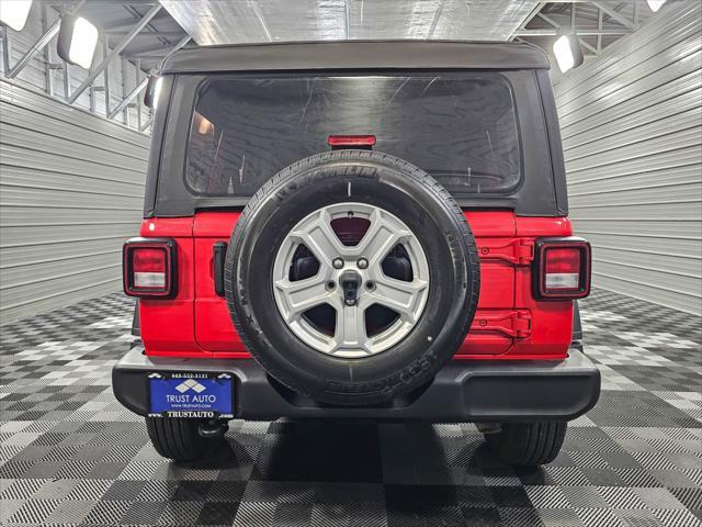 used 2022 Jeep Wrangler Unlimited car, priced at $29,995