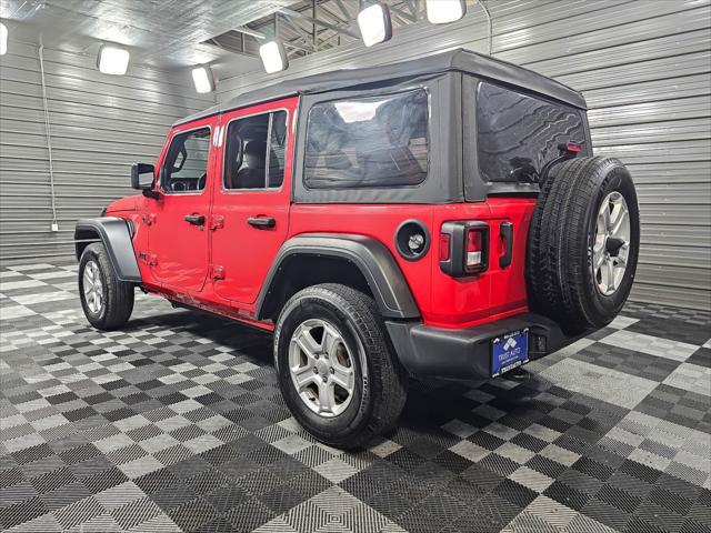 used 2022 Jeep Wrangler Unlimited car, priced at $29,995