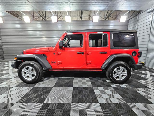 used 2022 Jeep Wrangler Unlimited car, priced at $29,995